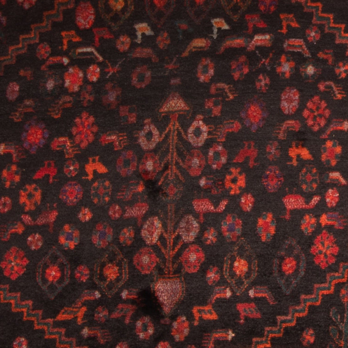 Tappeto corsia Tappeto Persero - Nomade - 380 x 146 cm - blu scuro
