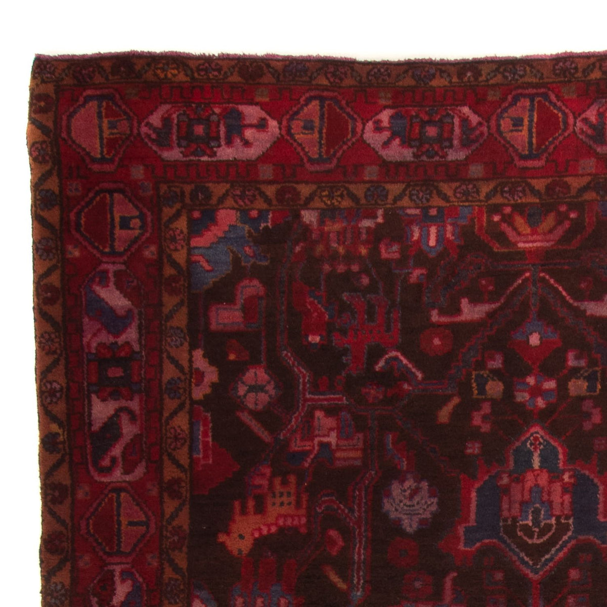 Tappeto Persero - Nomade - 330 x 180 cm - rosso scuro