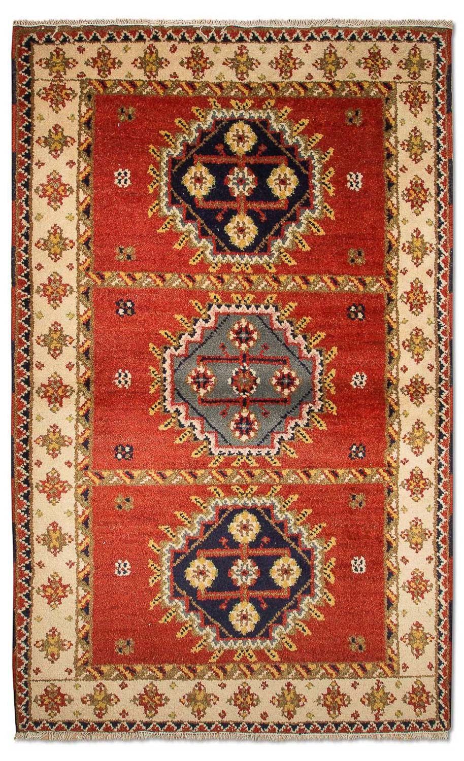 Tappeto orientale - 153 x 93 cm - rosso