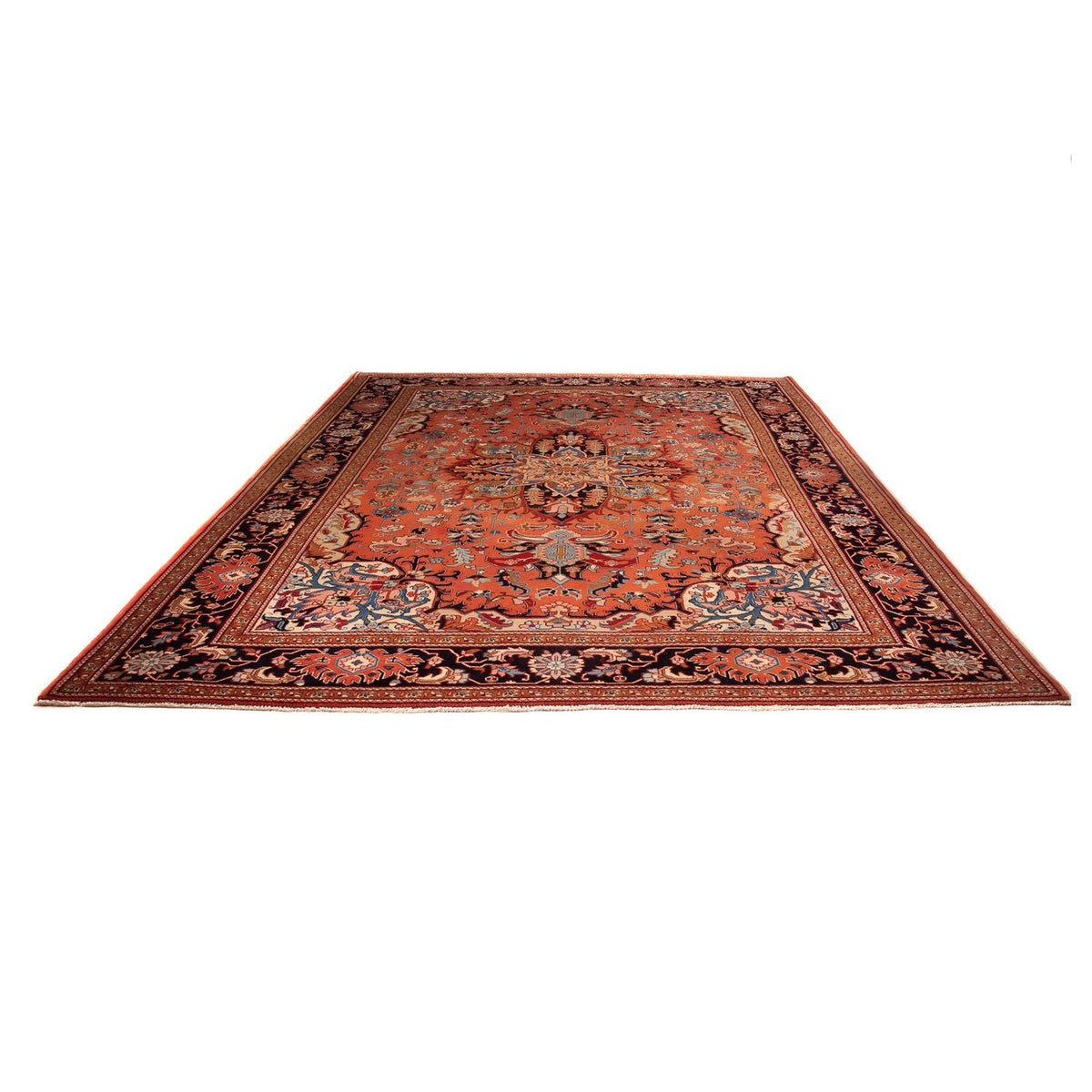 Tappeto Persero - Tabriz - Reale - 400 x 300 cm - ruggine
