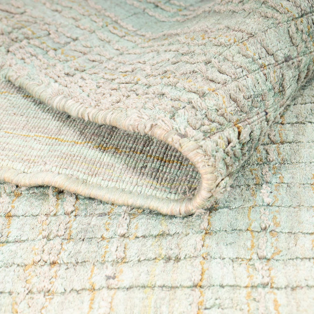 Tappeto in viscosa - 310 x 230 cm - verde