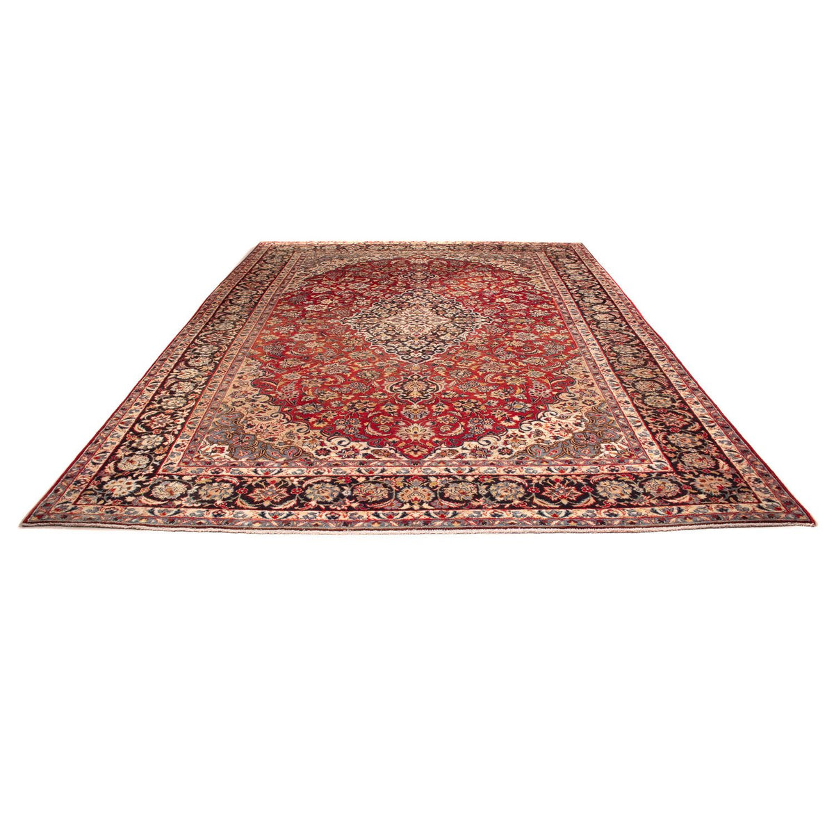 Tappeto Persero - Tabriz - 400 x 277 cm - rosso