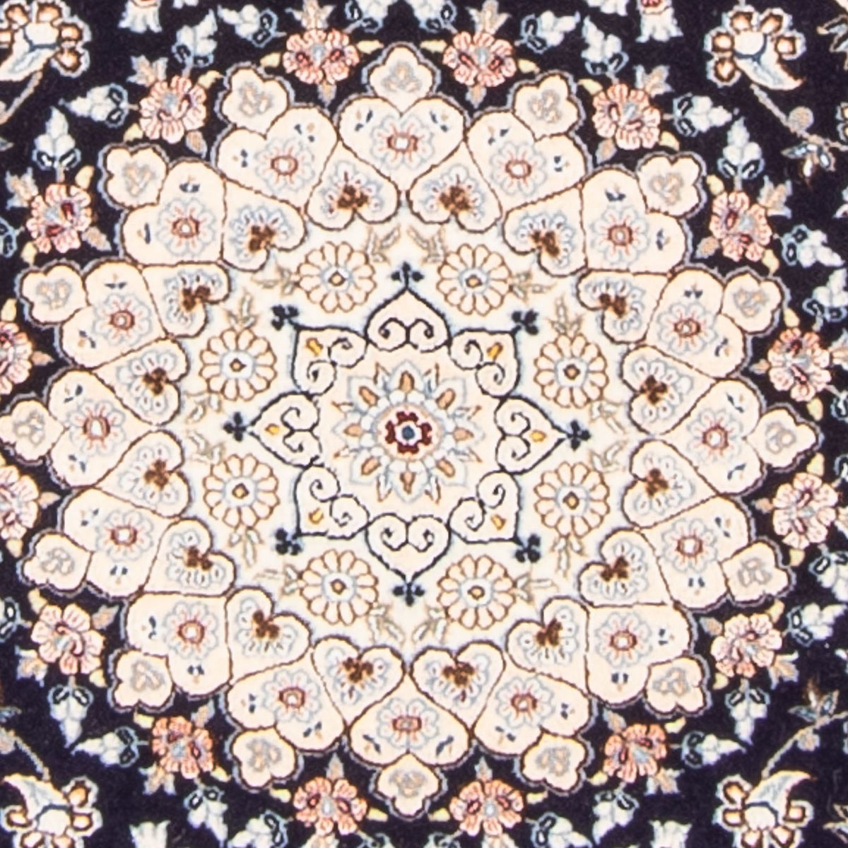 Tappeto Persero - Nain - Premio - 150 x 97 cm - blu scuro