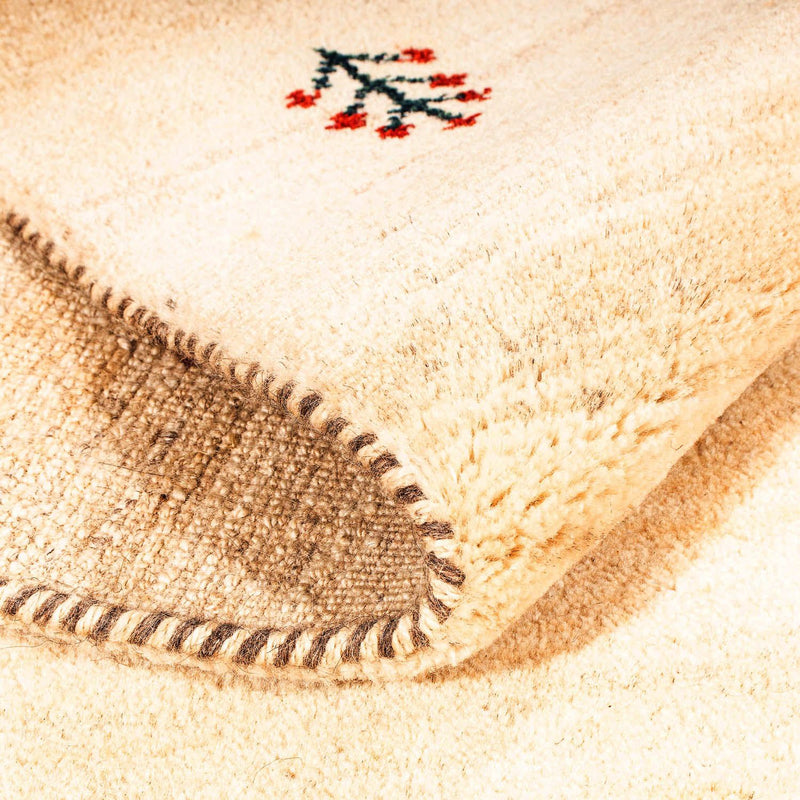 Tappeto Gabbeh - Loribaft Persero - 199 x 141 cm - beige chiaro