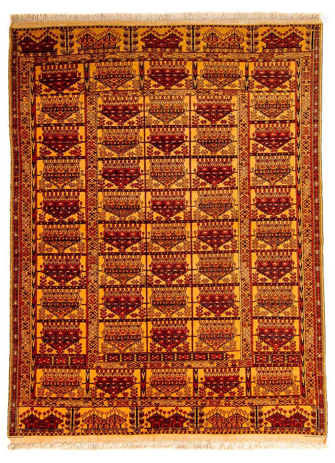 Tappeto di seta - seta afgana - 173 x 126 cm - oro