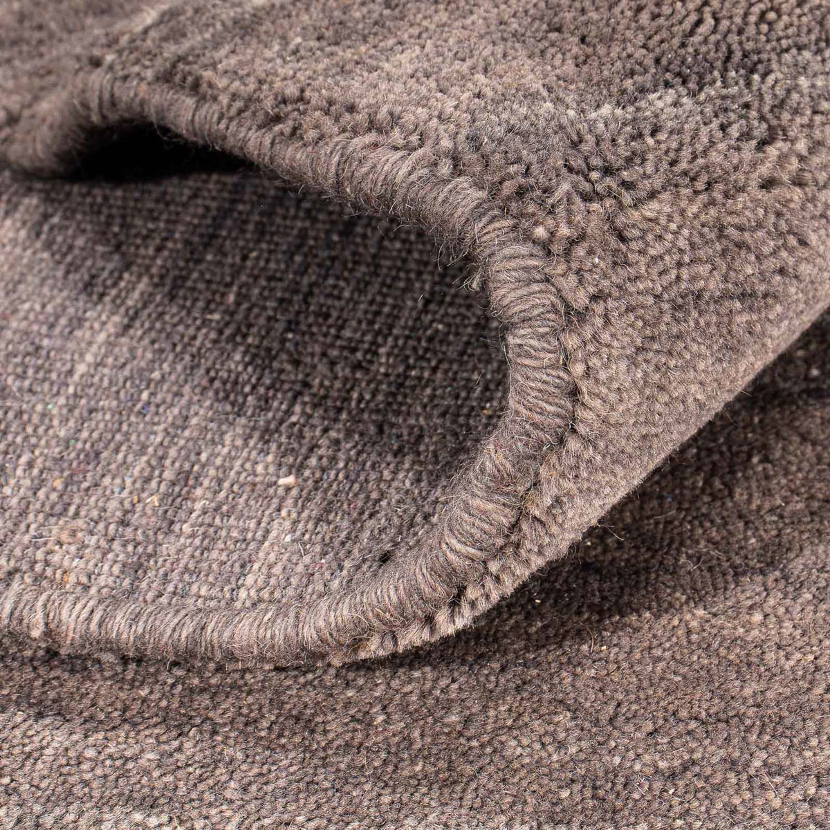 Tappeto Gabbeh - Indus - 298 x 202 cm - marrone scuro
