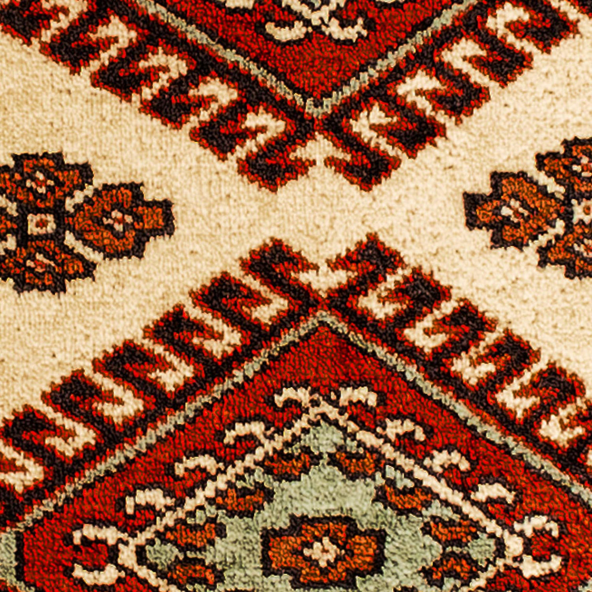 Tappeto Turkaman - 94 x 67 cm - beige