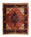Tappeto Persero - Nomade quadrato - 91 x 77 cm - rosso chiaro