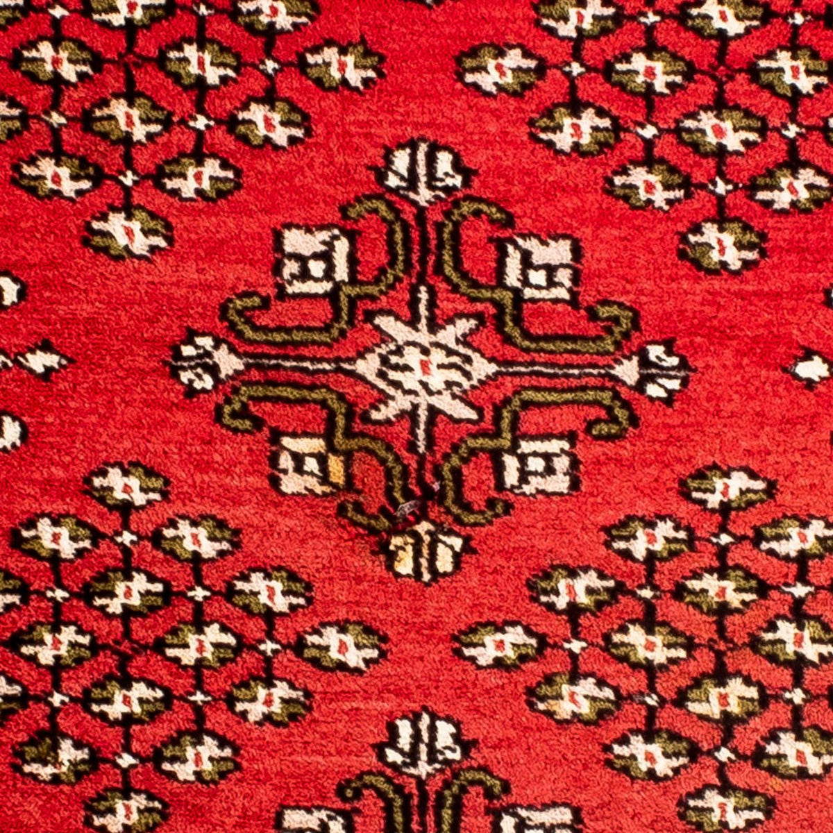 Tappeto Pakistani quadrato - 63 x 62 cm - rosso
