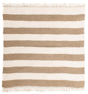Tappeto Kelim - Tendenza quadrato  - 68 x 64 cm - beige