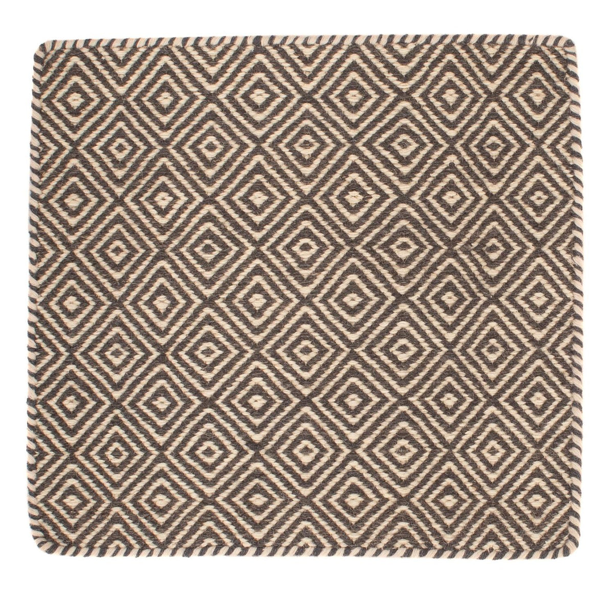 Tappeto Kelim - Tendenza quadrato - 45 x 45 cm - multicolore