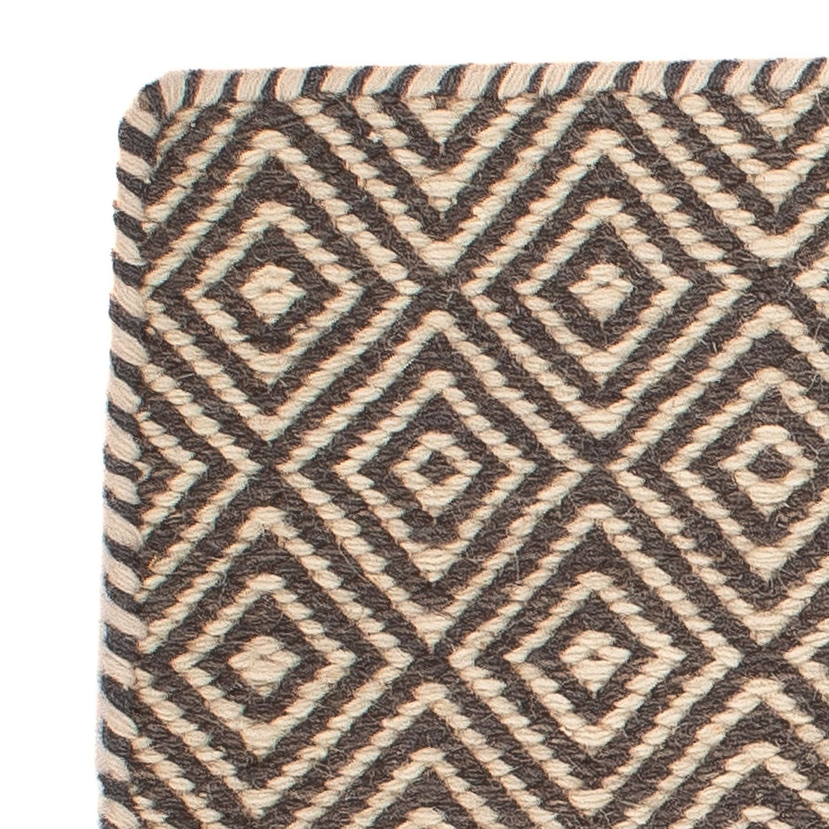 Tappeto Kelim - Tendenza quadrato - 45 x 45 cm - multicolore