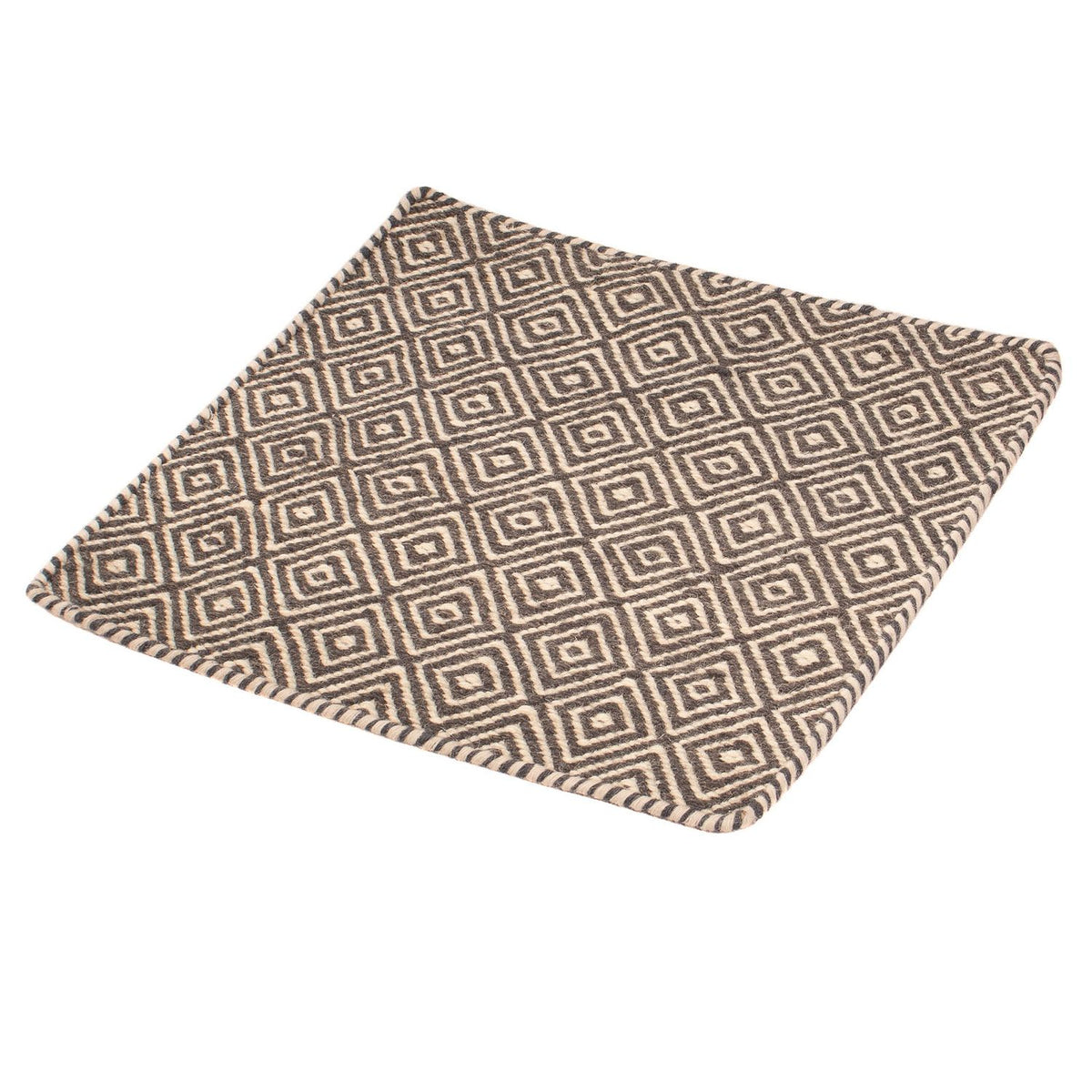 Tappeto Kelim - Tendenza quadrato - 45 x 45 cm - multicolore
