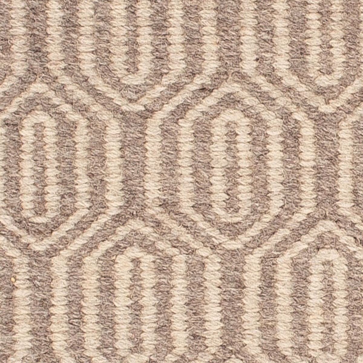Tappeto Kelim - Tendenza quadrato  - 46 x 45 cm - marrone chiaro