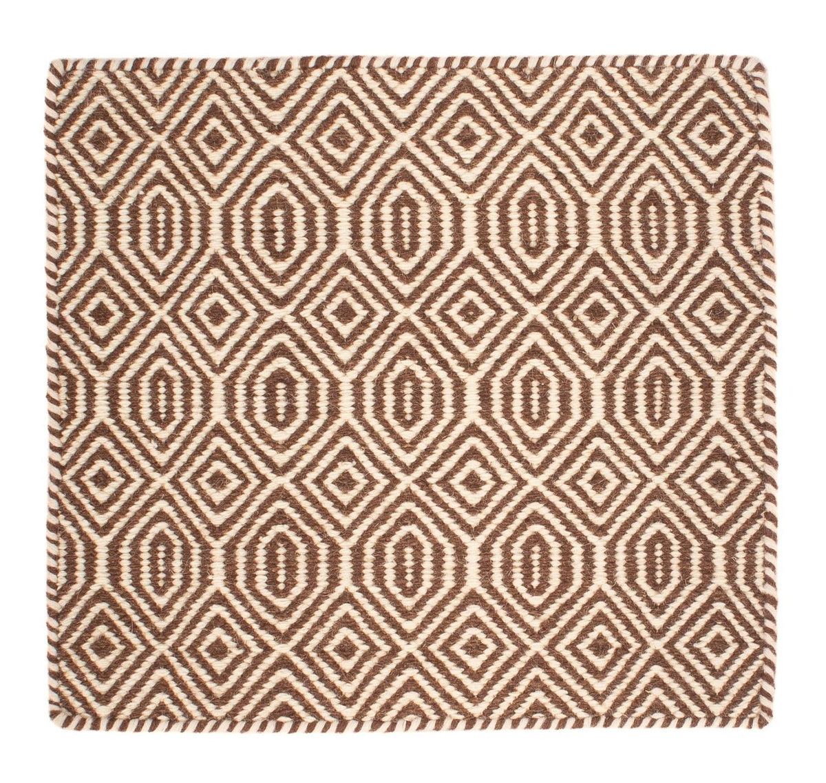 Tappeto Kelim - Tendenza quadrato  - 45 x 45 cm - multicolore