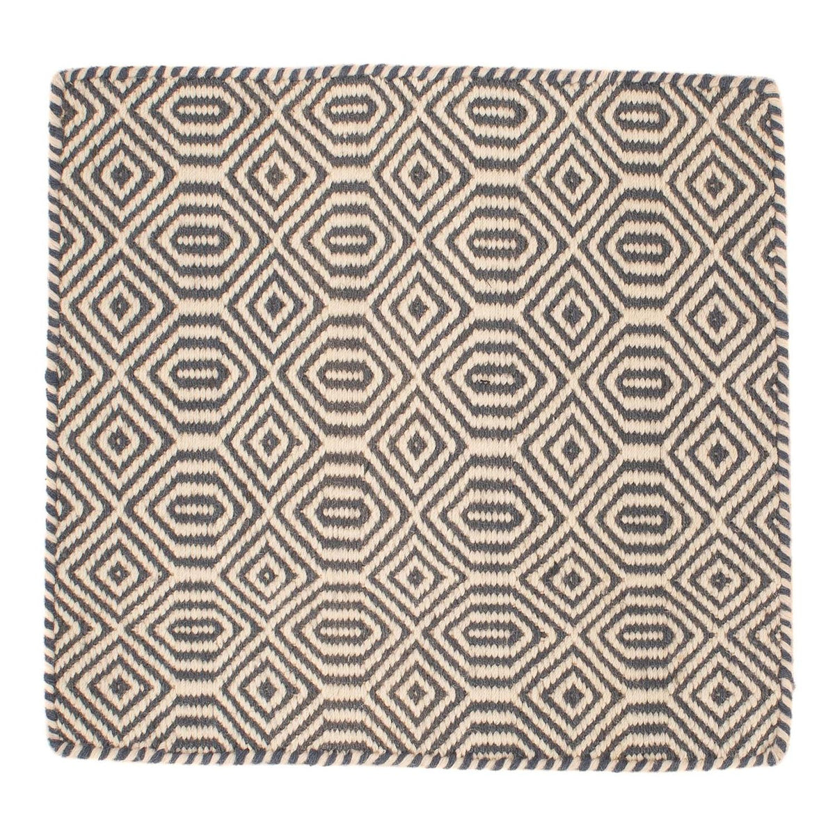 Tappeto Kelim - Tendenza quadrato - 47 x 44 cm - multicolore