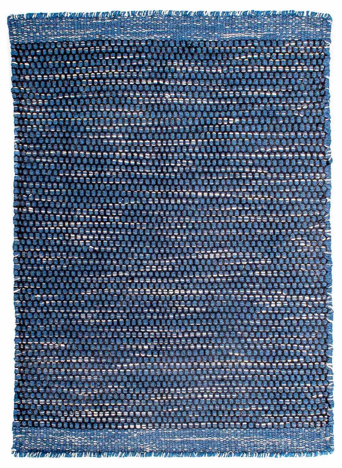 Tappeto Kelim - Tendenza - 88 x 62 cm - blu scuro