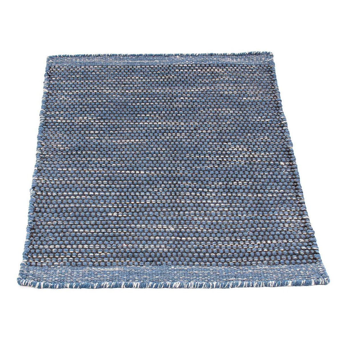 Tappeto Kelim - Tendenza - 88 x 62 cm - blu scuro