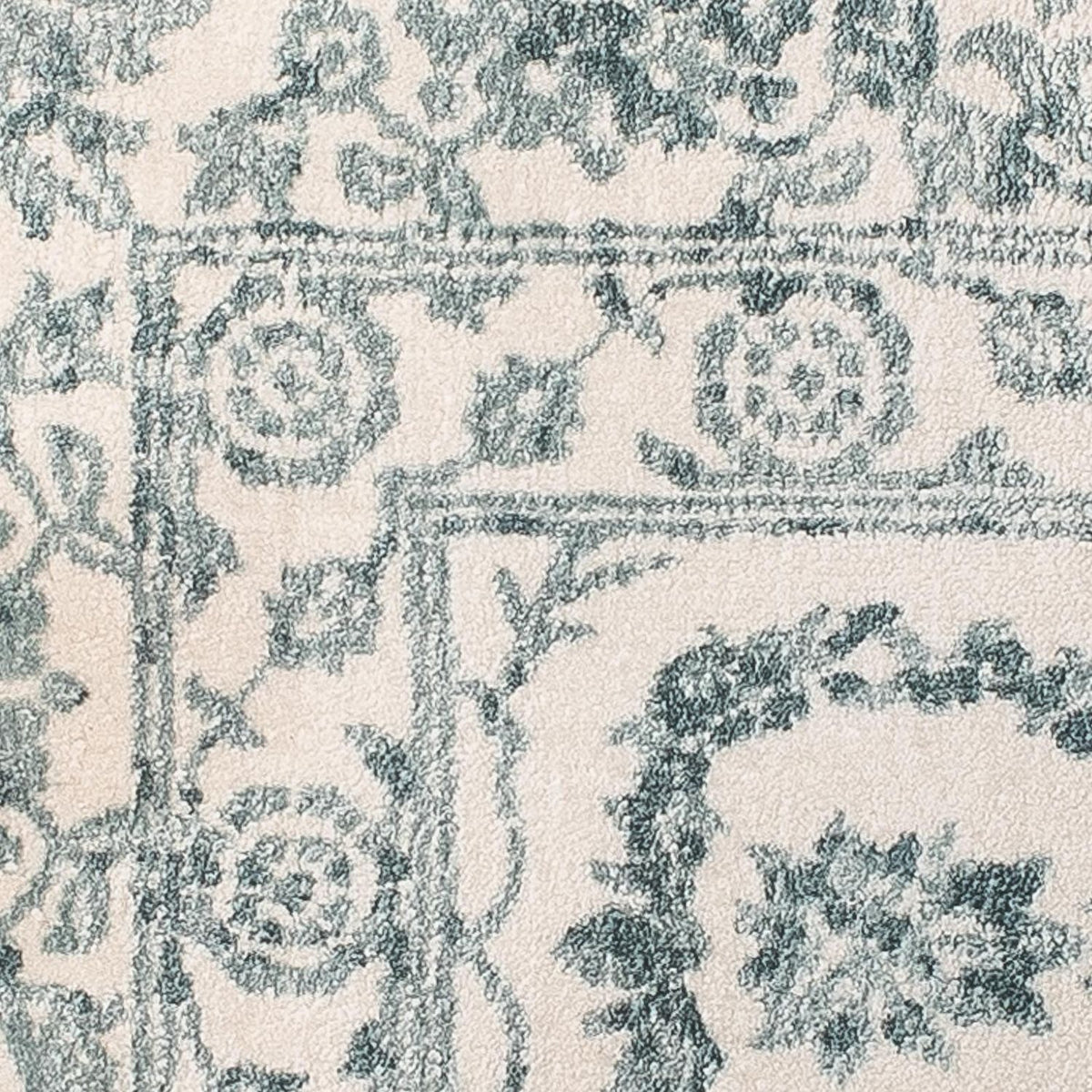 Tappeto in viscosa quadrato - 55 x 50 cm - beige