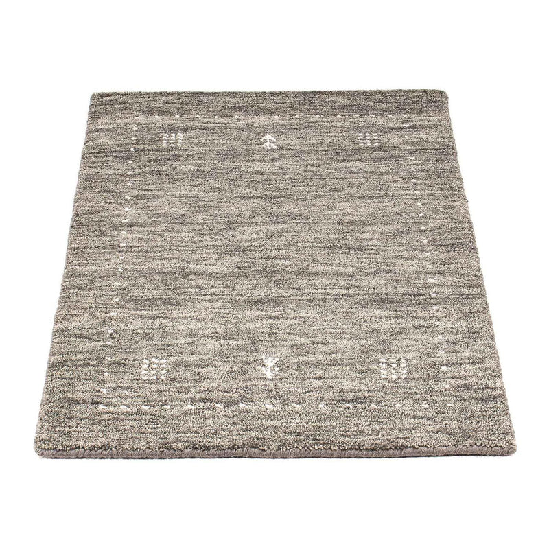 Tappeto Gabbeh - Loribaft Indus - 95 x 63 cm - grigio