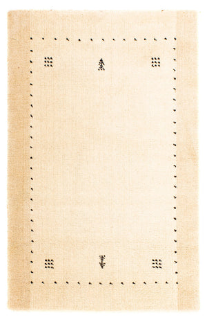 Tappeto Gabbeh - Loribaft Indus - 93 x 63 cm - beige