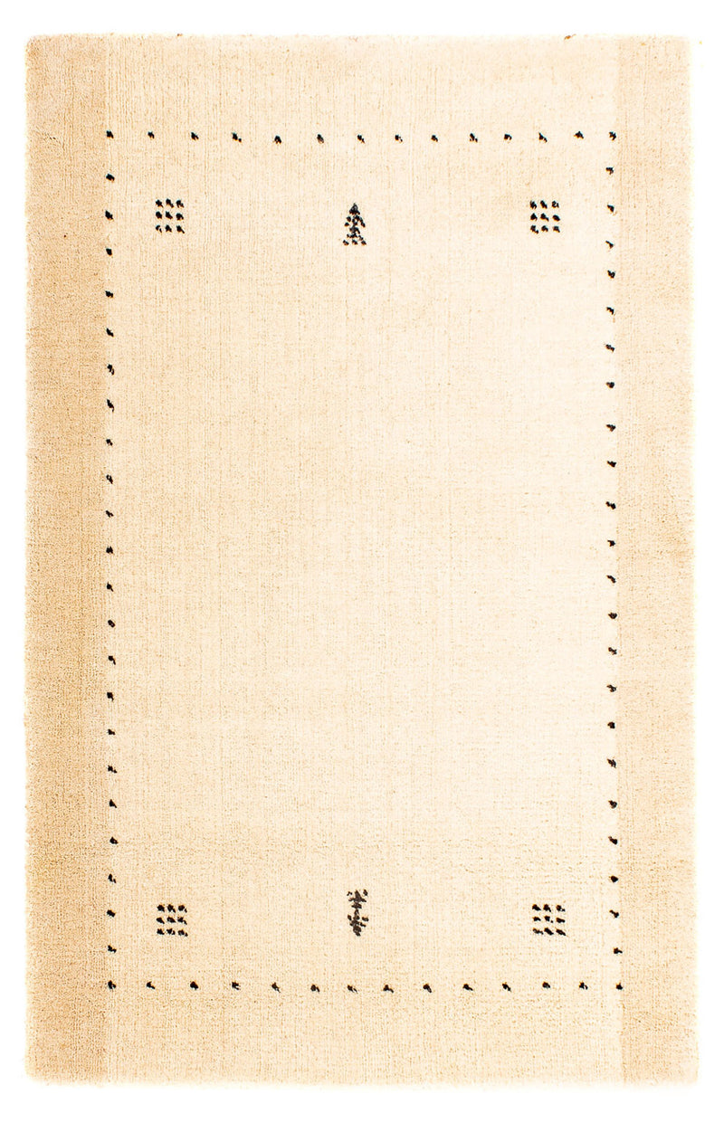 Tappeto Gabbeh - Loribaft Indus - 93 x 63 cm - beige