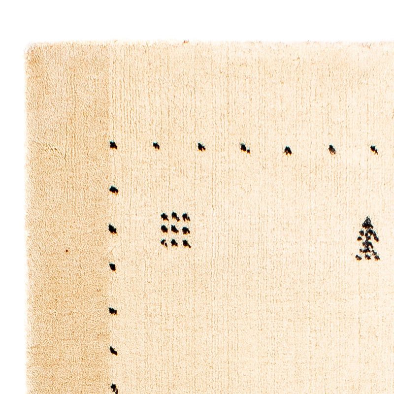 Tappeto Gabbeh - Loribaft Indus - 93 x 63 cm - beige