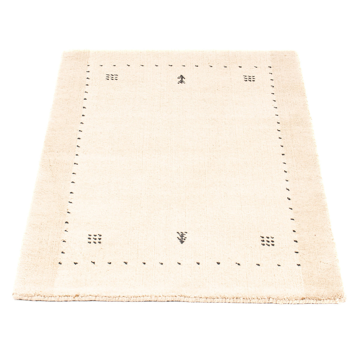 Tappeto Gabbeh - Loribaft Indus - 93 x 63 cm - beige