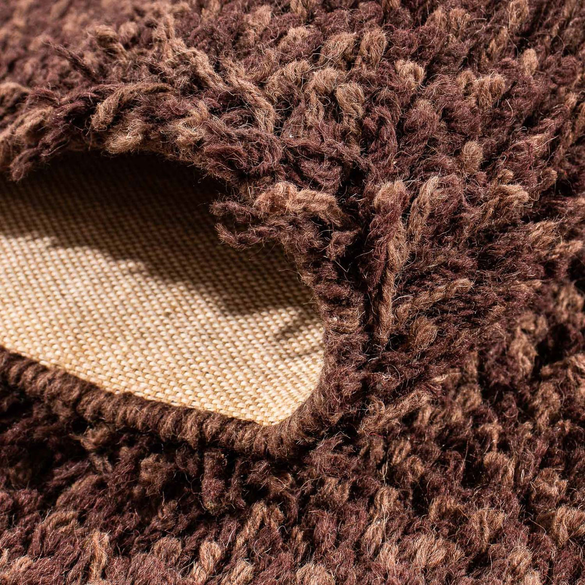 Tappeto corsia Tappeto a pelo alto - 295 x 65 cm - marrone