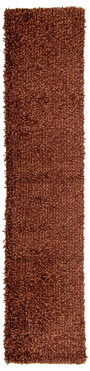 Tappeto corsia Tappeto a pelo alto - 295 x 66 cm - marrone