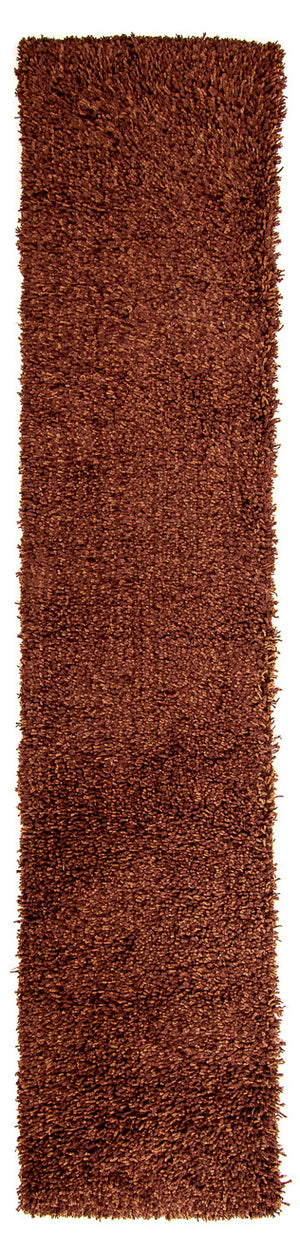Tappeto corsia Tappeto a pelo alto - 304 x 65 cm - marrone