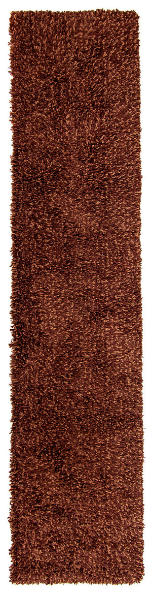 Tappeto corsia Tappeto a pelo alto - 300 x 65 cm - marrone