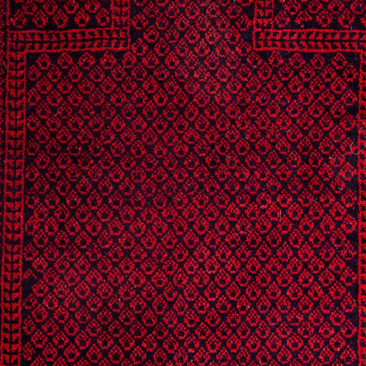 Tappeto Belutsch - 129 x 84 cm - rosso scuro