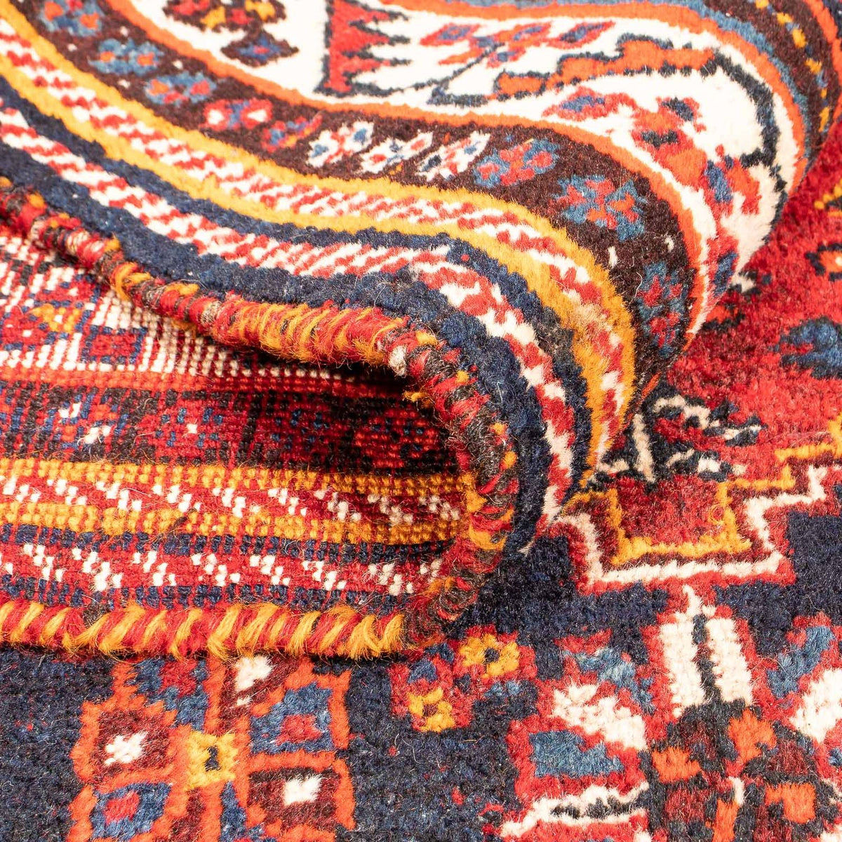 Tappeto Persero - Nomade - 142 x 115 cm - rosso scuro