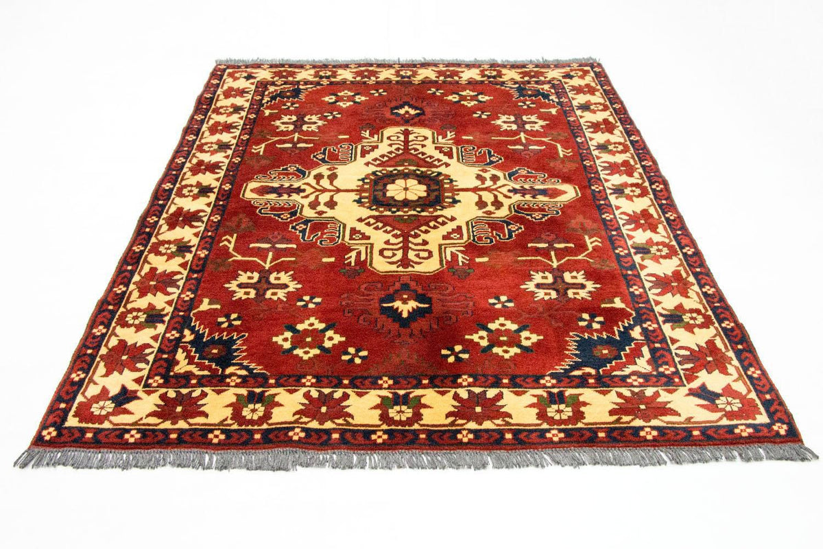 Tappeto afgano - Hatschlu - 195 x 159 cm - ruggine