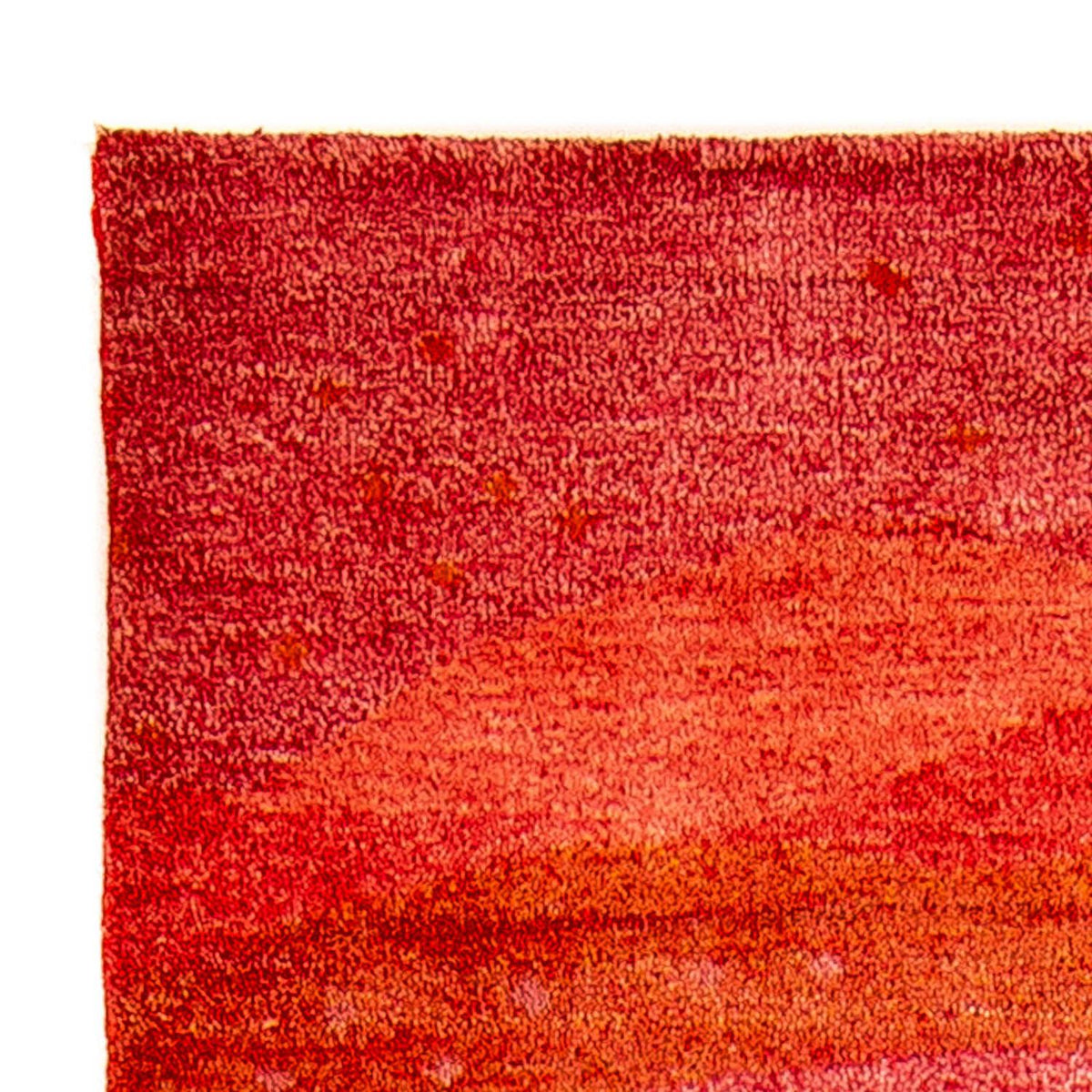 Tappeto corsia Tappeto Gabbeh - Indus - 197 x 77 cm - rosso