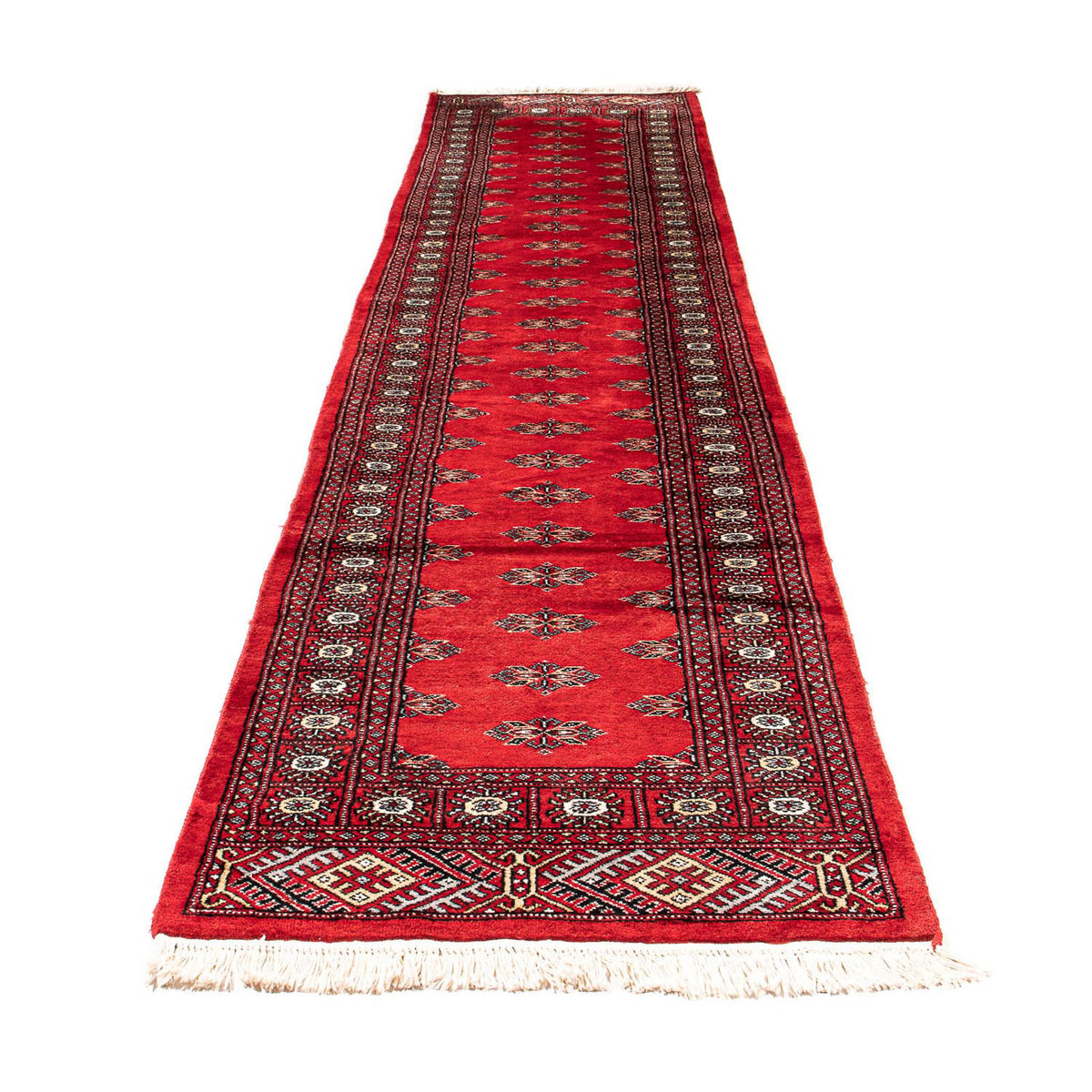 Tappeto corsia Tappeto Pakistani - 326 x 76 cm - rosso