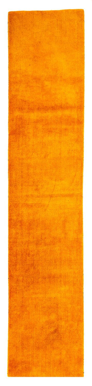 Tappeto corsia Tappeto Gabbeh - Loribaft Persero - 395 x 80 cm - arancione