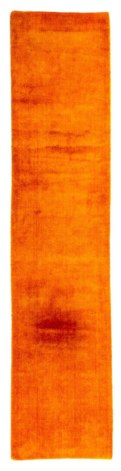 Tappeto corsia Tappeto Gabbeh - Loribaft Persero - 395 x 80 cm - arancione