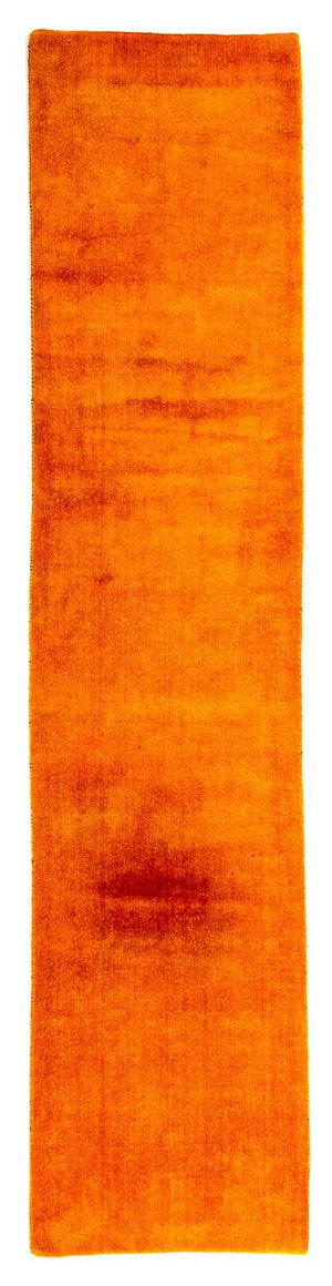 Tappeto corsia Tappeto Gabbeh - Loribaft Persero - 395 x 80 cm - arancione