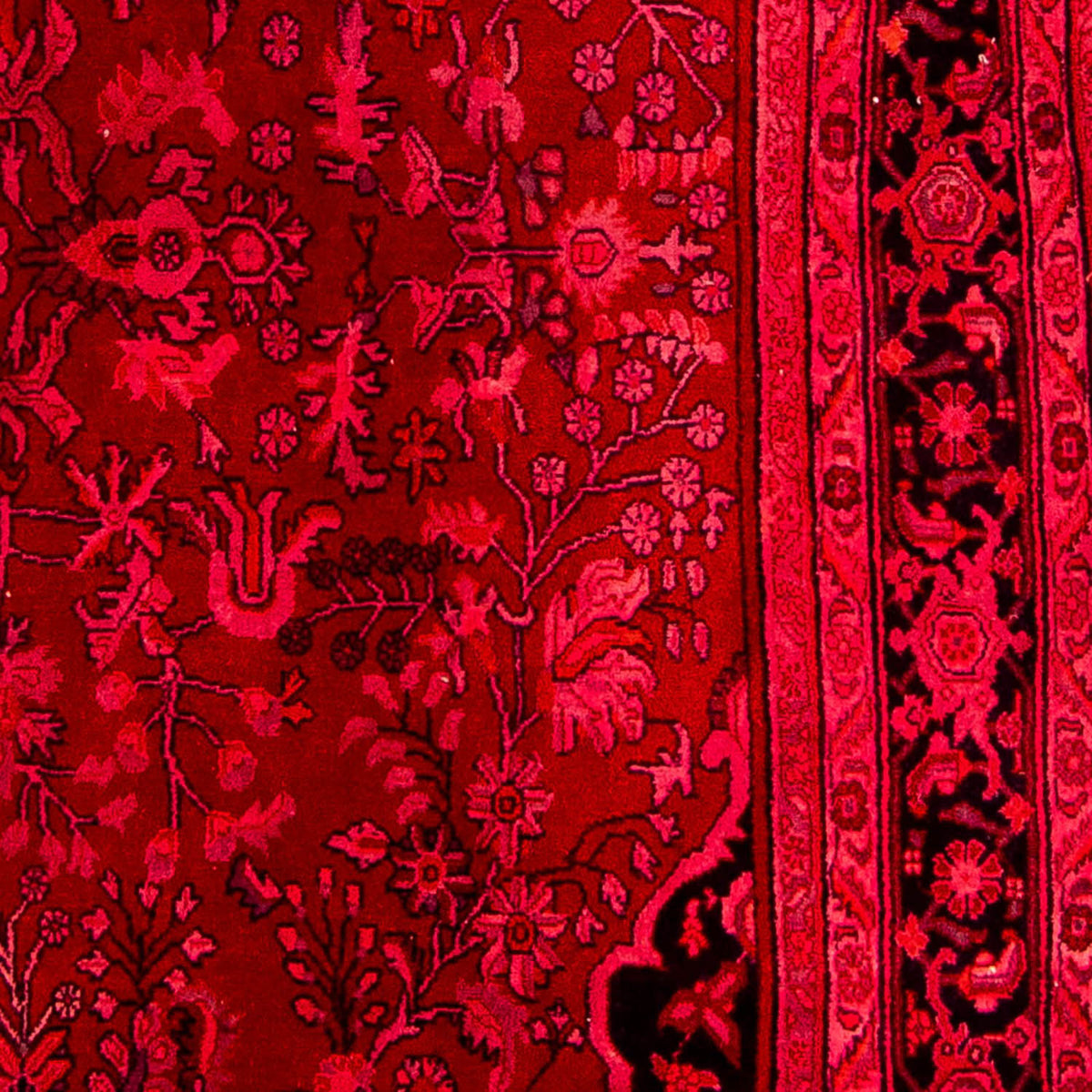 Tappeto corsia Tappeto Persero - Bidjar - 320 x 83 cm - rosso