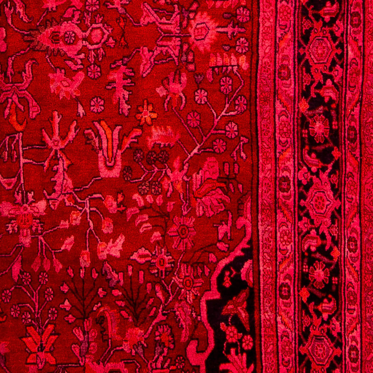 Tappeto corsia Tappeto Persero - Bidjar - 320 x 74 cm - rosso