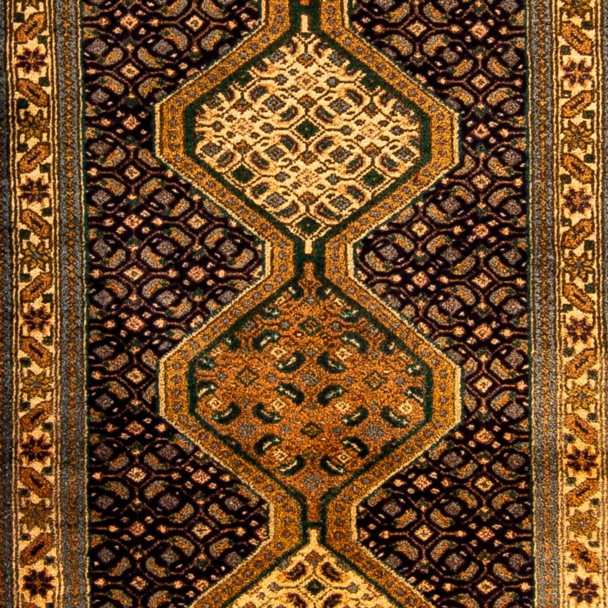 Tappeto corsia Tappeto Persero - Nomade - 297 x 70 cm - blu scuro