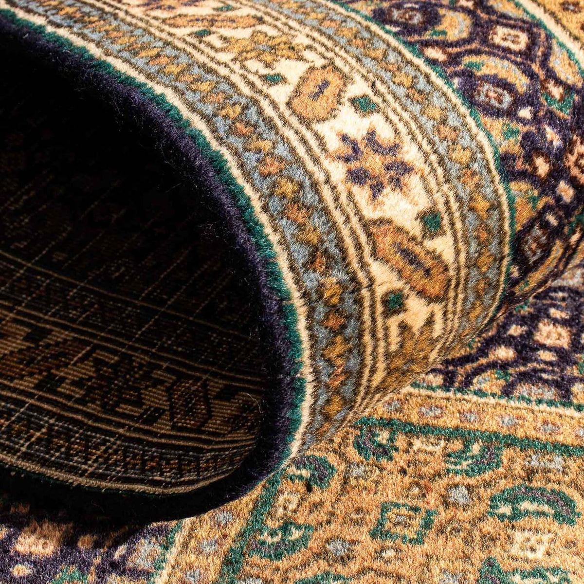 Tappeto corsia Tappeto Persero - Nomade - 297 x 70 cm - blu scuro