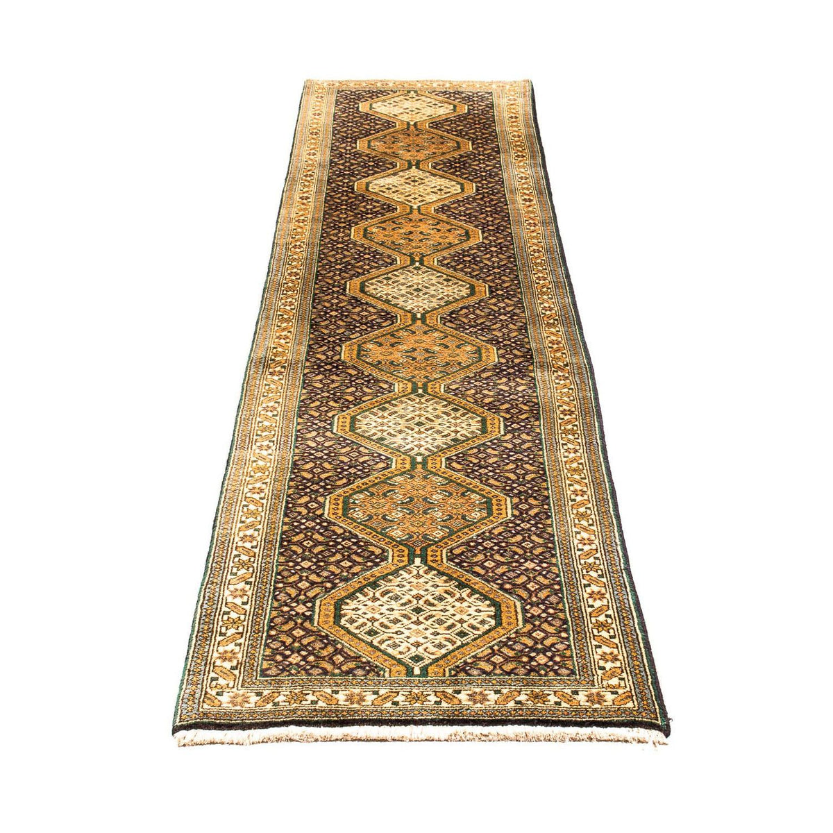 Tappeto corsia Tappeto Persero - Nomade - 297 x 70 cm - blu scuro