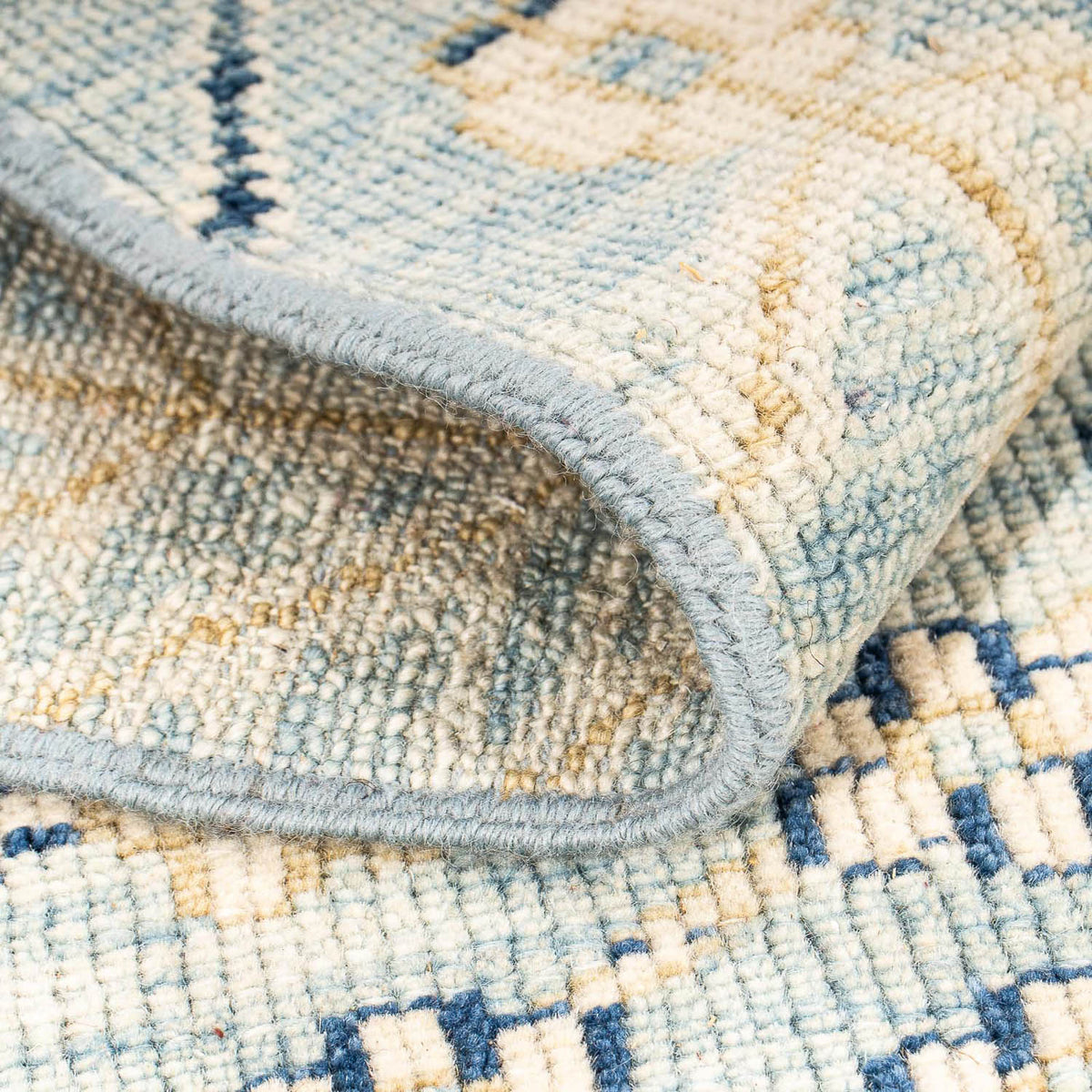 Tappeto Ziegler - Moderno - 92 x 62 cm - blu chiaro