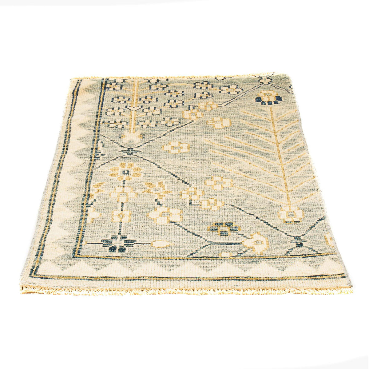 Tappeto Ziegler - Moderno - 92 x 62 cm - blu chiaro
