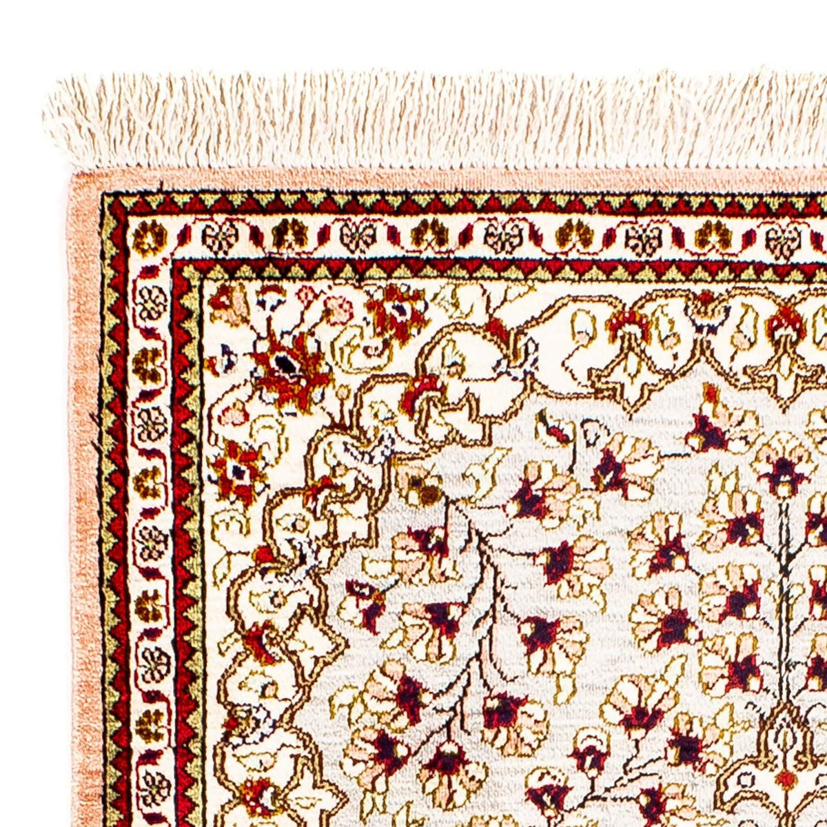 Tappeto di seta - Ghom seta - Premio - 80 x 59 cm - beige
