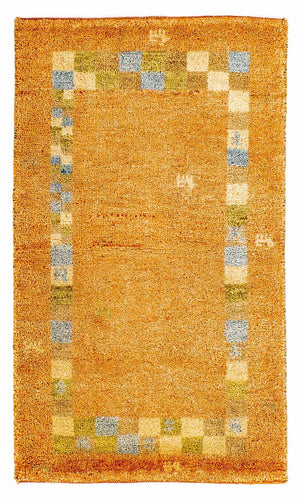 Tappeto Gabbeh - Indus - 110 x 65 cm - oro