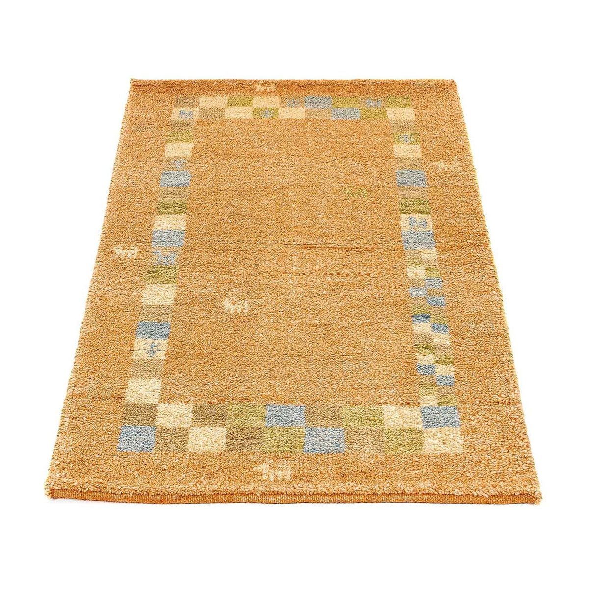 Tappeto Gabbeh - Indus - 110 x 65 cm - oro